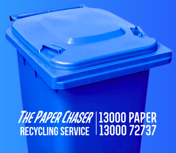 Our Paper Recycling Bins The Paper Chaser Sydney Recycling Service